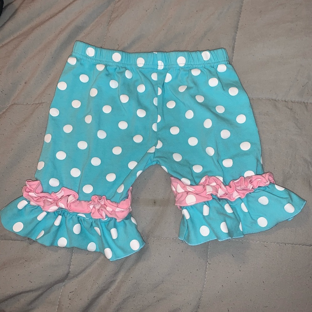 Polka dot shorts